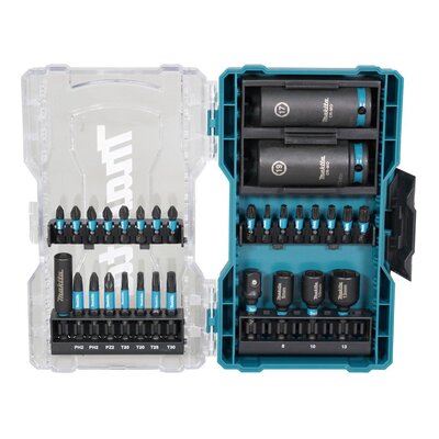 MAKITA E-22903 - Bit készlet Impact Black 30 db
