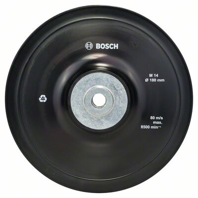 BOSCH Pryžový tanier 180 mm, 8 500 ot/min