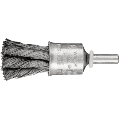 PFERD TOOLS Štandardné koncové kefy s montážnym hriadeľom PBG 1919/6 ST 0,25