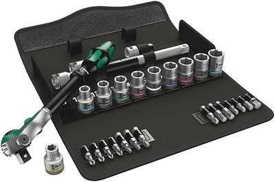 WERA SADA NÁSTRČNÝCH KĽÚČOV 1/2" ZYKLOP SPEED 28 KS 05004076001