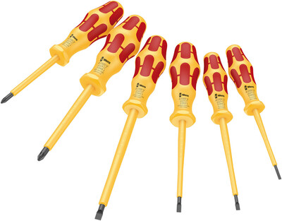 WERA 1060 i/1065 i/6 Sada skrutkovačov Kraftform VDE do 1 000 V, 6 dielna