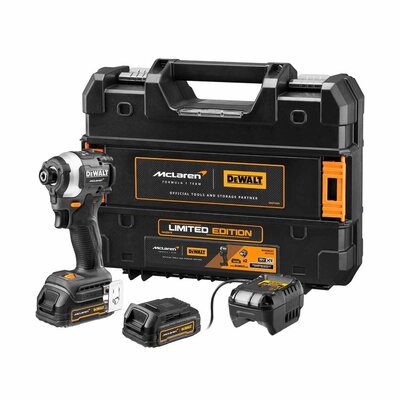 DeWALT DCF85ME2GT Aku rázový uťahovák 18V McLaren F1 TEAM Design