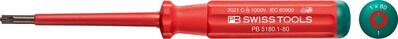 PB SWISS TOOLS Skrutkovač PZ/S 1 x 80mm VDE Classic PB 5180 PB Swiss Tools