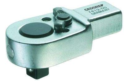GEDORE 7412-00 prepínací kľúč na vložky 1/4", 9x12