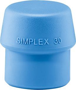 Hlava SIMPLEX 30mm TPE mäkká typ 3201 Halder