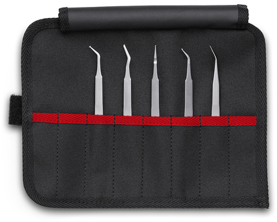 KNIPEX 92 00 03 Súprava presných pinziet SMD 5 kusov 90 mm
