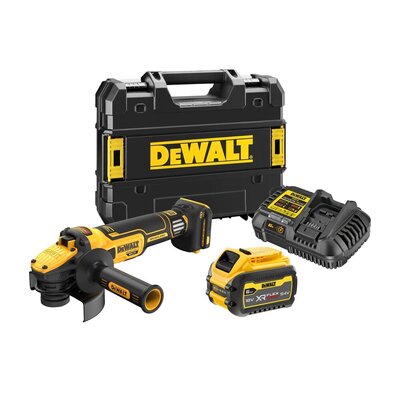 DeWALT DCG409VST1 - FlexVolt Advantage uhlová brúska s reguláciou otáčok125mm
