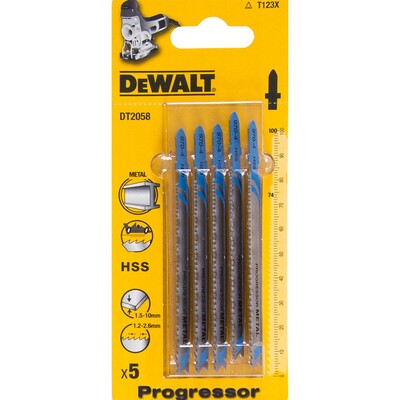 DeWALT FÉM PROGRESSZOR FŰRÉSZLAP 100MM 5db DT2058