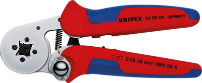 KNIPEX Kliešte krimpovacie 0,08-10/16mm2 samonastaviteľné bočné / 975504 Knipex