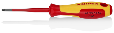 KNIPEX 98 25 01 SL Skrutkovač (štíhly) pre skrutky s krížovou drážkou Pozidriv® izolovaná multi-komp