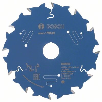 BOSCH 2608644003 - Pílový kotúc Expert for Wood 120 x 20 x 1,8 mm, 12
