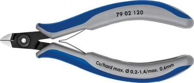 KNIPEX Fogó oldalsó 120mm elektronikához / 7902120 Knipex