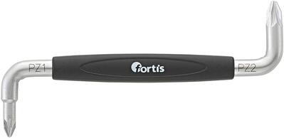 FORTIS Skrutkovač obojstranný PZ 1 + PZ 2 x 100mm Fortis
