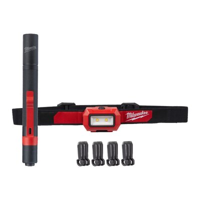 MILWAUKEE HL2IPL-LED HL2-LED alkáli fényszóró és IPL-LED tolllámpa 4933492103