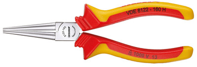 GEDORE VDE 8122-160 H Kružné kliešte VDE s izolačným krytom 160 mm