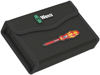 WERA 9413 Textilný box Kraftform Kompakt VDE 17 extra slim 1, prázdny, 240 x 148 x 47 mm