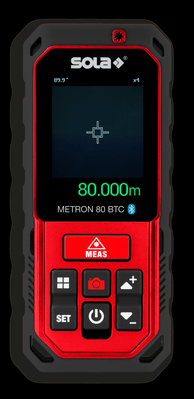 SOLA 71029101 Diaľkomer laserový METRON 80 BTC