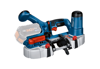 BOSCH GCB 18V-63 - 0 601 2A0 400 - Akumulátorová pásová píla - bez akumulátora a nabíjačky