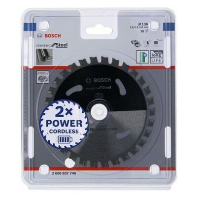 BOSCH Pílový kotúč ST ST H 136x20 T30 - 2608837746
