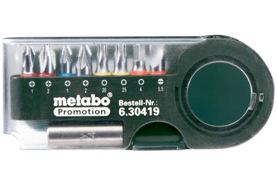 METABO 9 részes bitkészlet 630419000
