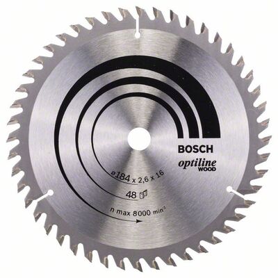 BOSCH 2608641181 - Pílový kotúc Optiline Wood 184 x 16 x 2,6 mm, 48