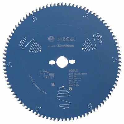 BOSCH 2608644116 - Pílový kotúc Expert for Aluminium 315 x 30 x 2,8 mm, 96