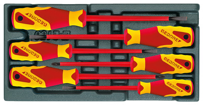 GEDORE 1500 ES-VDE 2170 PZ VDE Sada skrutkovačov v module 1/3 ES