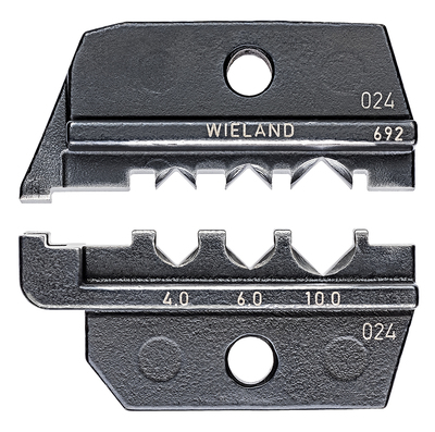 KNIPEX 97 49 69 2 Lisovacie čeluste pre konektory pre solárne káble gesis® solar PST 40 (Wieland)