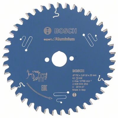 BOSCH 2608644093 - Pílový kotúc Expert for Aluminium 150 x 20 x 2,6 mm, 42