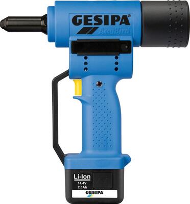GESIPA Pištoľ nitovacia aku AccuBird 2x aku zdvih 20mm Gesipa