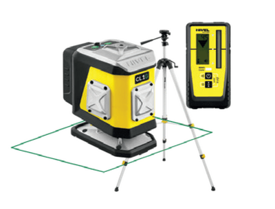 NIVEL SYSTEM Krížový laser 1×360° so zeleným lúčom CL1G SET