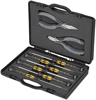 KNIPEX Sada náradí 8 dílná ESD / 002018 ESD Knipex