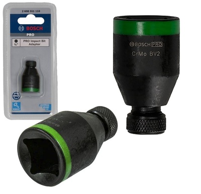 BOSCH 2608551110 - Adaptér k nadstavcom s násuvnými kľúčmi 1/4"