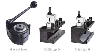 OPTIMUM Rýchloupínací nožový držiak sada SWH 9 - D