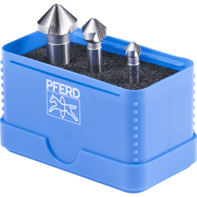 PFERD TOOLS Nástroje na vŕtanie a ponáranie SADA UGT HSSE DIN335 C90° 3
