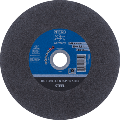 PFERD TOOLS ŤAŽKÉ SGP až do priemeru 2000 mm 100 T 350-3,8 N SGP HD OCEĽ/40,0