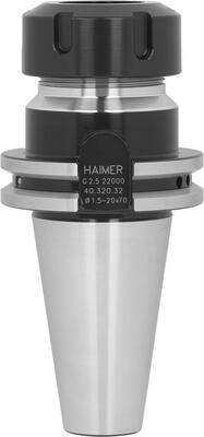 HAIMER Upínač klieštinový ER25 1-16mm L70mm SK40 DIN69871 tvar AD/B G2.5 IK Haimer