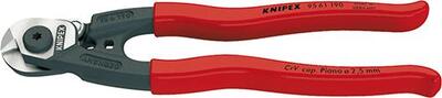 KNIPEX Nožnice káblové d7mm a drôtené laná d5mm / 9561190 Knipex