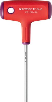PB SWISS TOOLS Skrutkovač imbus 4 x 80mm T-rukoväť PB 1206 PB Swiss Tools