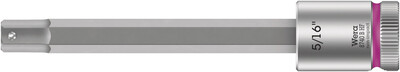 WERA 8740 B HF Zyklop zástrčný nástavec, s pridržiavacou funkciou, upínacia časť 3/8", 5/16" x 100 mm