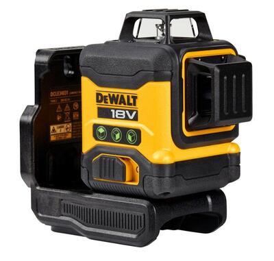 DeWALT Laserový křížový 3x360° 40/100m ZELENÝ 18V kufr bez AKU