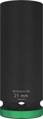 BOSCH Nástrčný kľúč PRO Impact Socket, 1/2", 21 mm, hlboký - 2608003052