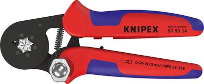 KNIPEX Klešte lisovací 0,08-10mm2 samonastavitelné bocní / 975314 Knipex