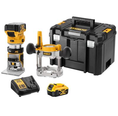 DeWALT AKU FREZA KOMBINOVANA 18V 2 x 5 Ah 8MM DCW604P2