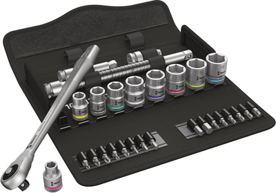 WERA SADA NÁSTRČNÝCH KĽÚČOV 3/8" ZYKLOP PUSH 29 KS 05004047001
