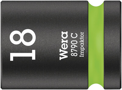 WERA 8790 C Impaktor Nástrojová hlava, upínacia časť 1/2", 18 x 38 mm