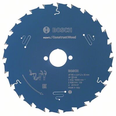 BOSCH Pilový kotouc Expert for Construct Wood 190 x 30 x 2,0 mm, 24