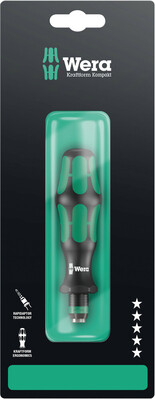 WERA 816 R SB Ručný držiak bitov s rýchloupínacou hlavou Rapidaptor, 1/4" x 119 mm