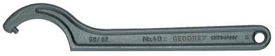 GEDORE 40 Z 58-62 Kľúč hákový, DIN 1810 forma B 58-62 mm