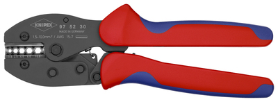 KNIPEX 97 52 30 SB PreciForce® Lisovacie kliešte s multi-komponentnými úchopmi leštené 220 mm